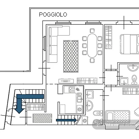 Ampezzano Con Ampia Balconata Apartamento *